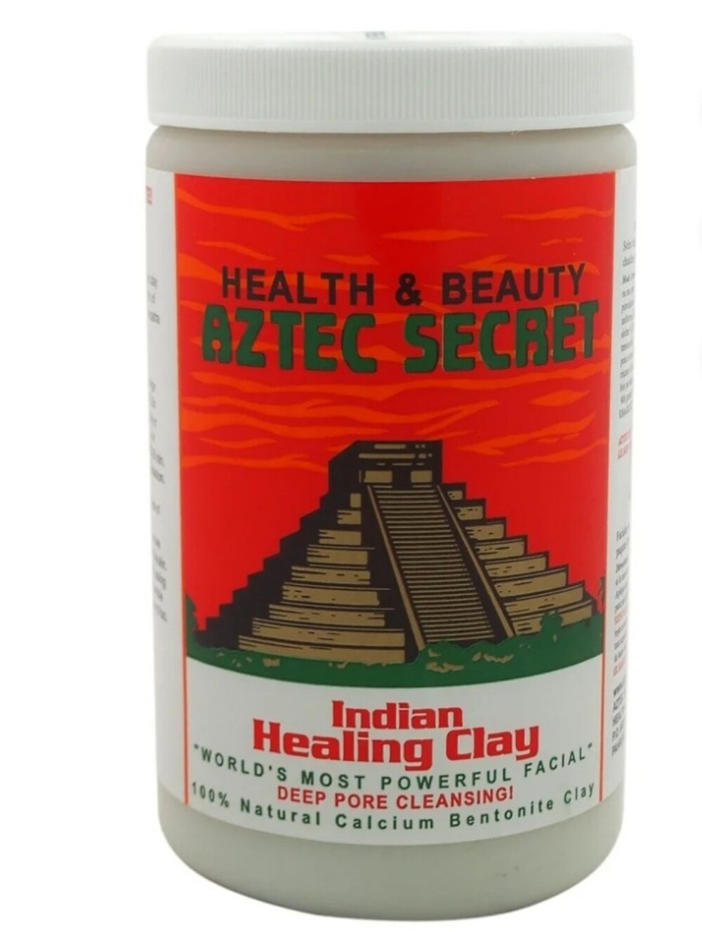 Aztec Secret Indian Healing Clay Deep Pore Cleanser Green NEW Sealed Jar Exp6/28